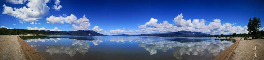 Via Dinarica en Bosnie-Herzégovine, lac de Buško, sur le White Trail